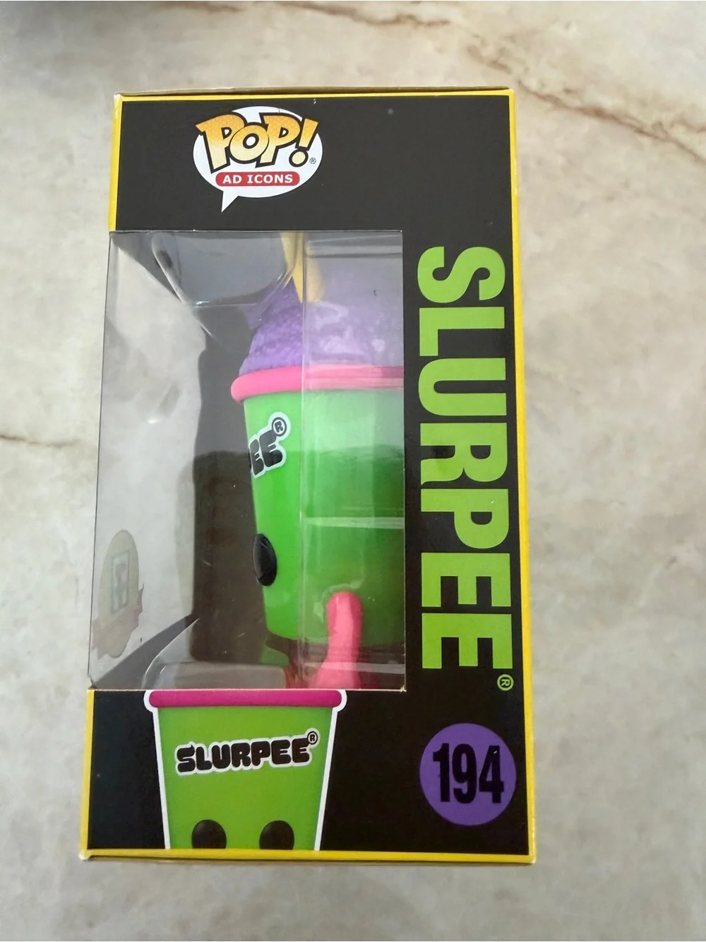 New 2 Funko Pop Ad Icons 7 Eleven Green & Blue Cups Slurpee 193 194 Blacklight